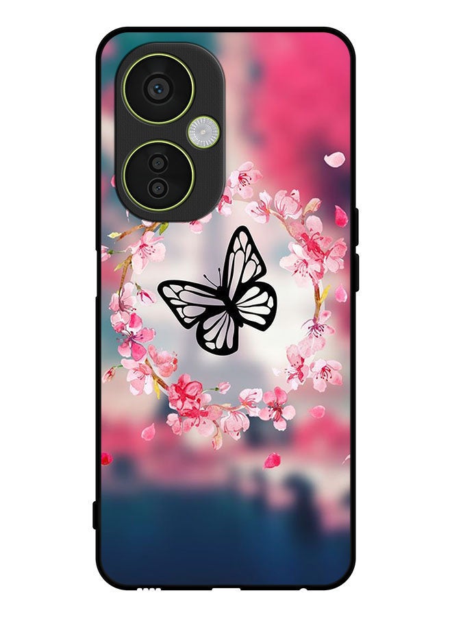 Covernex Protective Case Cover For OnePlus Nord CE 3 Lite Butterfly In Flower Ring - Image 1