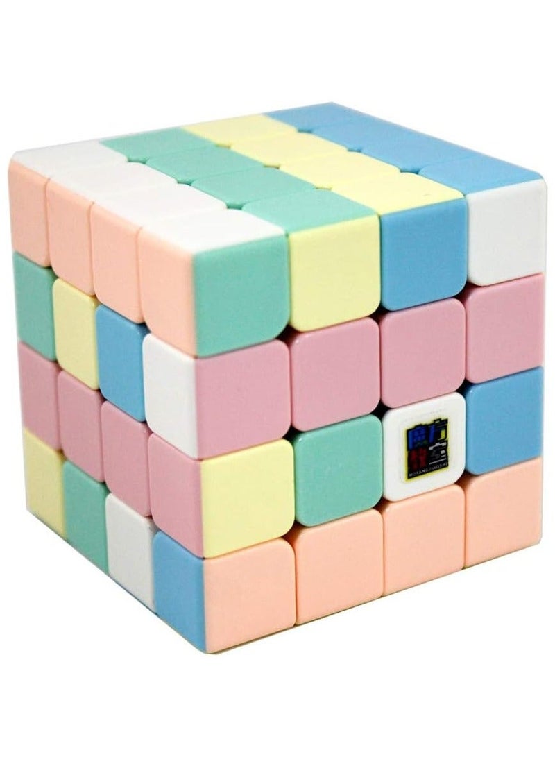 مو يو مكعب السرعة MoYu MeiLong Macaron 4x4 غير مغناطيسي وبدون ملصقات - Image 1