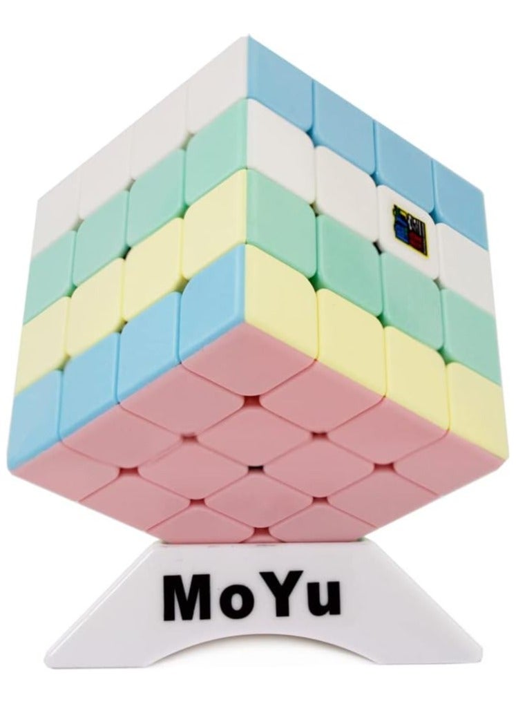 مو يو مكعب السرعة MoYu MeiLong Macaron 4x4 غير مغناطيسي وبدون ملصقات - Image 2