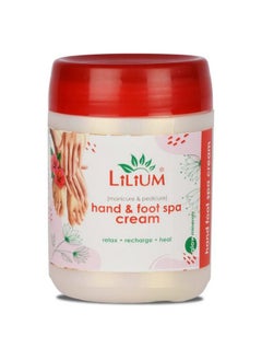 LILIUM Hand & Foot Spa Cream For Rough Dry And Cracked Heel ; Sunflower Seed Oil & Olive Oil 900Ml  - Image 2