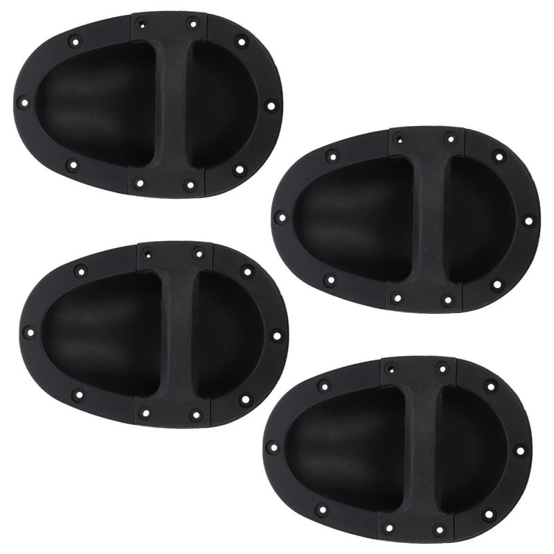 4Pcs ABS Plastic Speaker Handles 148x212x65mm Replacement Side Grip for Amplifier Audio Equipment - Image 2