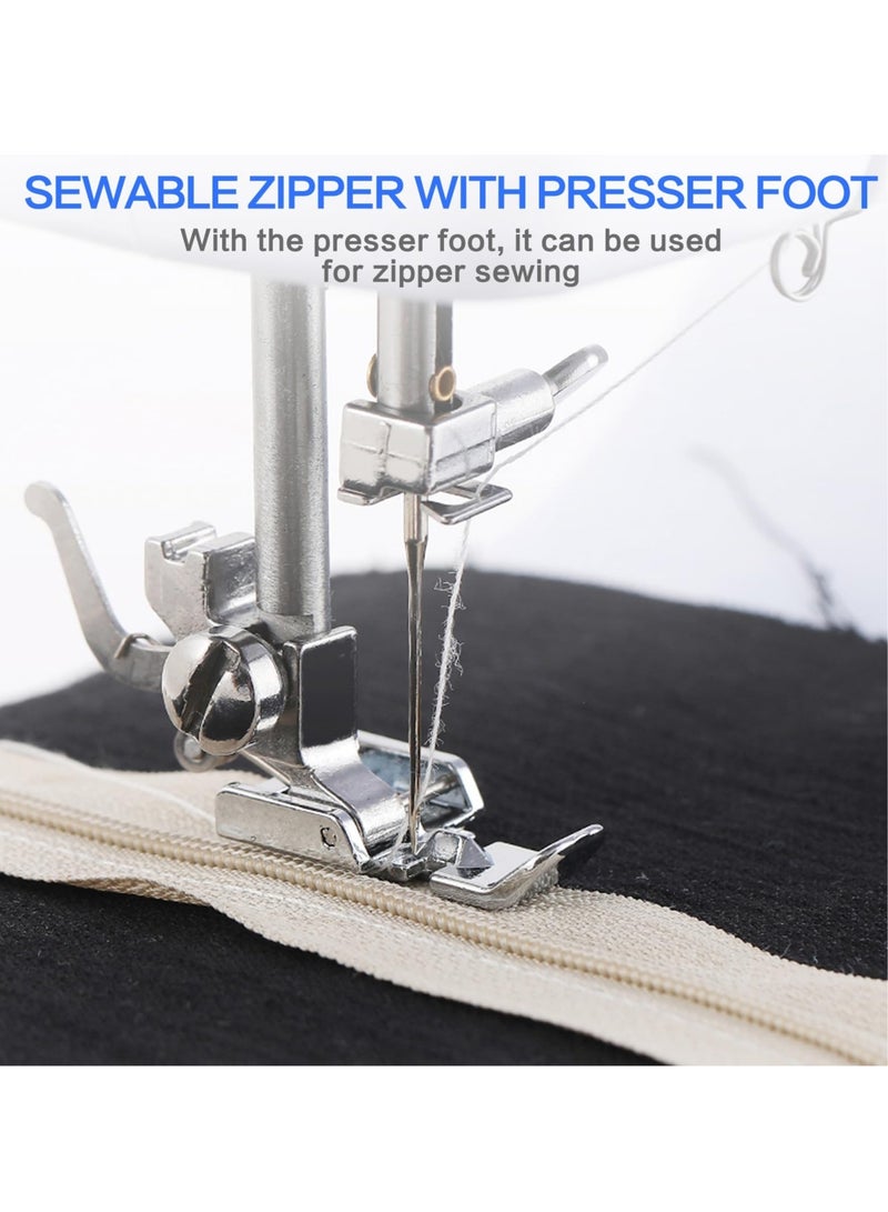 جوشبيرغ ماكينة خياطة صغيرة متعددة الوظائف، ماكينة خياطة كهربائية محمولة بإبرة مزدوجة، ماكينة خياطة منزلية لسطح المكتب - Image 3