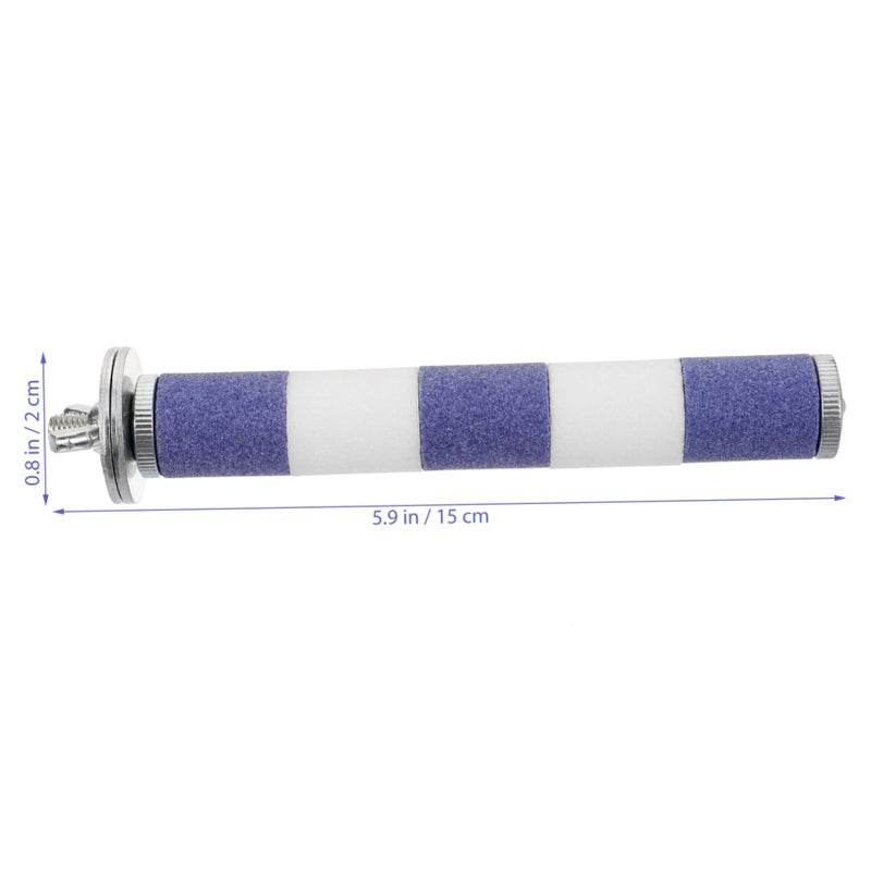 Stainless Steel Bird Cage Perch Toy Chewing Stick Training Stand for Parrots Macaws - Image 3