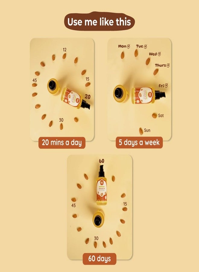 ROOT and SOIL Wood-Pressed Sweet Almond Oil for Babies - 100 ML, 0+ Months, 100% Almond Oil | Wood-Pressed | Newborn & infant friendly | Baby massage oil | 100% Pure Almond oil | No Preservative - Image 5