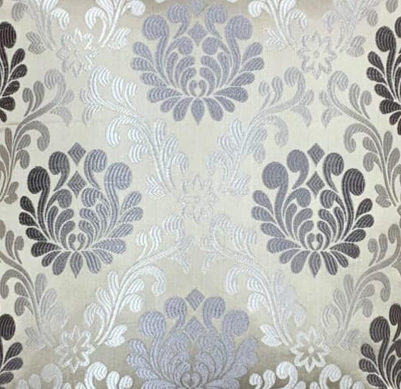 IM FAB® Jacquard Jupiter Design Cushion Cover (24x24, Grey) - Image 3