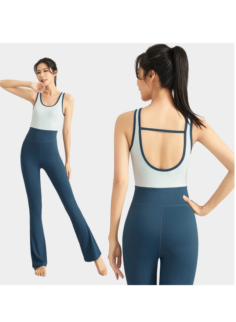 Women's Fitness Fitness Tight, Breathable and Beautiful Back One piece Micro La Yoga Clothing  - Image 1