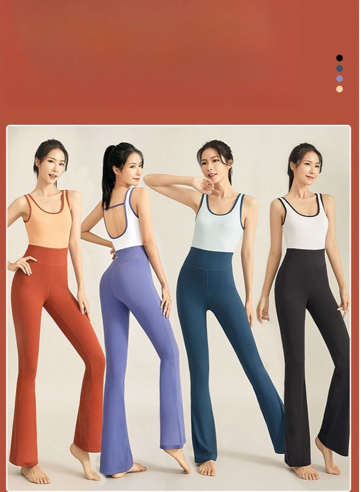 Women's Fitness Fitness Tight, Breathable and Beautiful Back One piece Micro La Yoga Clothing  - Image 3
