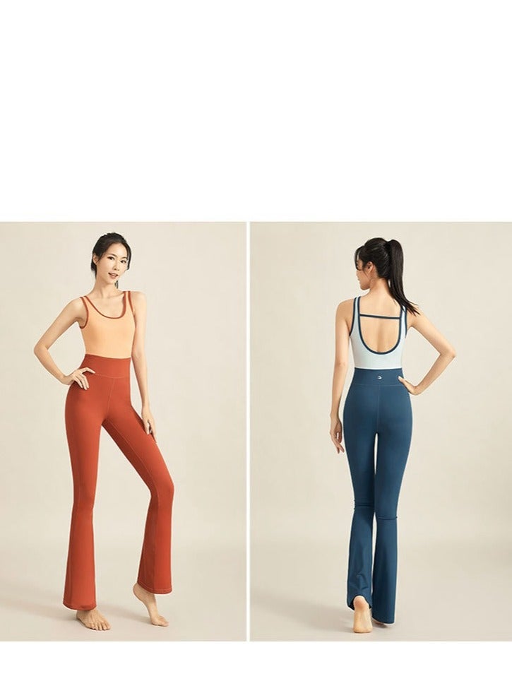 Women's Fitness Fitness Tight, Breathable and Beautiful Back One piece Micro La Yoga Clothing  - Image 4