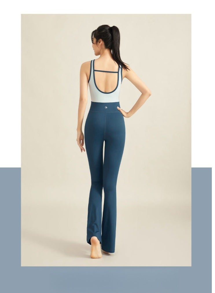 Women's Fitness Fitness Tight, Breathable and Beautiful Back One piece Micro La Yoga Clothing  - Image 5