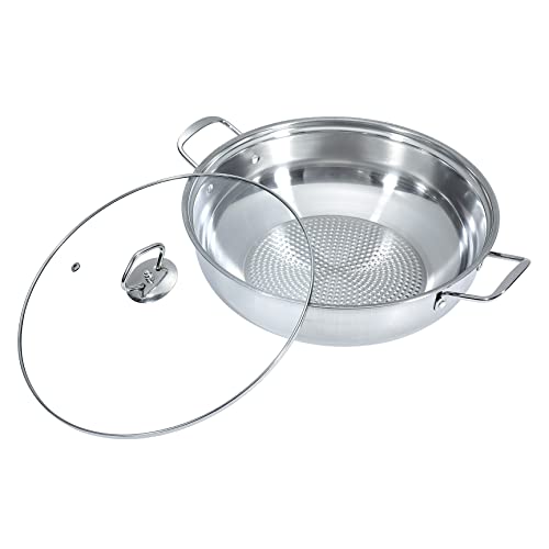 Rosewill طباخ روزويل بالحث 1800 واط، سطح طهي بالحث، موقد كهربائي مع وعاء من الفولاذ المقاوم للصدأ 10" 3.5 QT 18-8، RHAI-13001 - Image 4