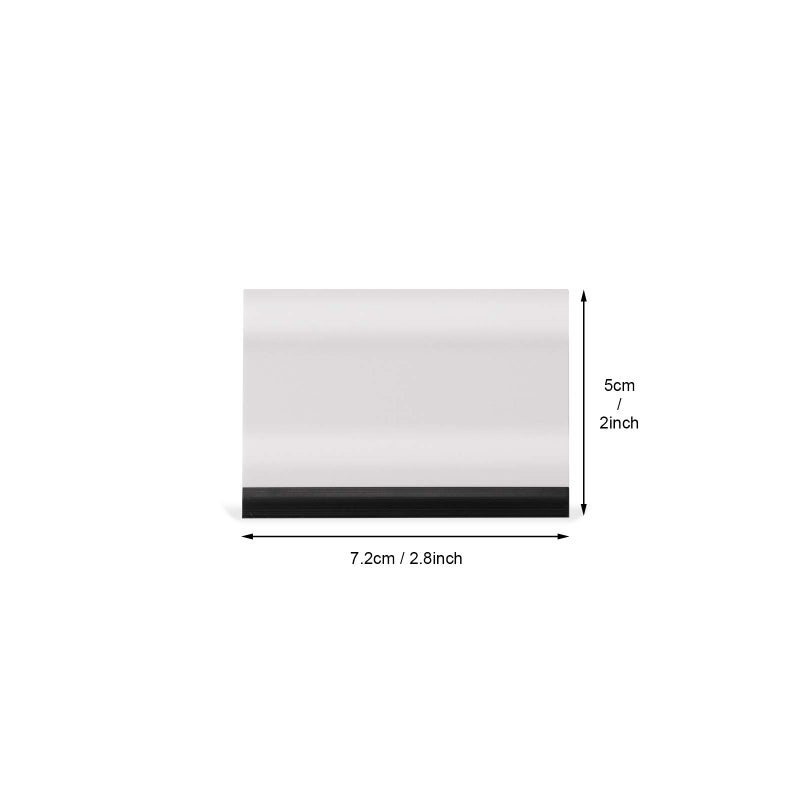 EHDIS Small Rubber Squeegee 3" Block Squeegee for Car Window Windshield,Film,Stickers,Decals and Vinyl Applicator,Kitchens, Glass, Shower,Counter Cleaning Tool, Pack of 2-White - Image 5