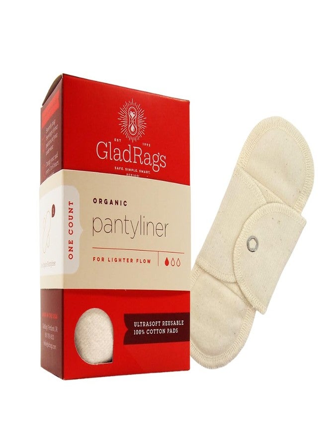 GladRags Glad Rags - Natural Organic Undyed Cotton Panty Liner - Image 1