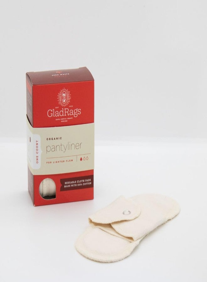 GladRags Glad Rags - Natural Organic Undyed Cotton Panty Liner - Image 2