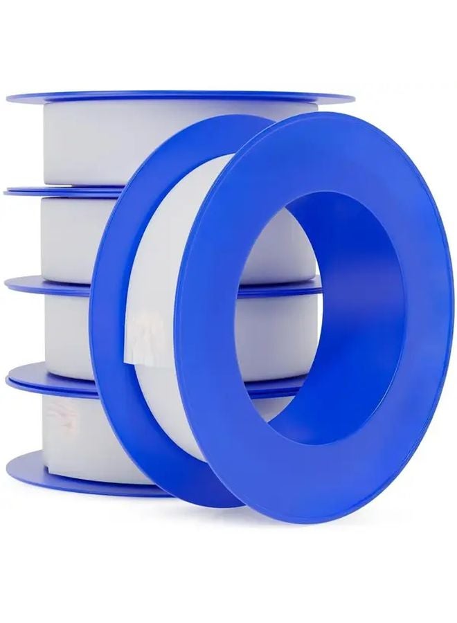 4 Pack Teflon Tape PTFE Pipe Sealant Tape For Plumbing Threads Leak Proof - Image 2