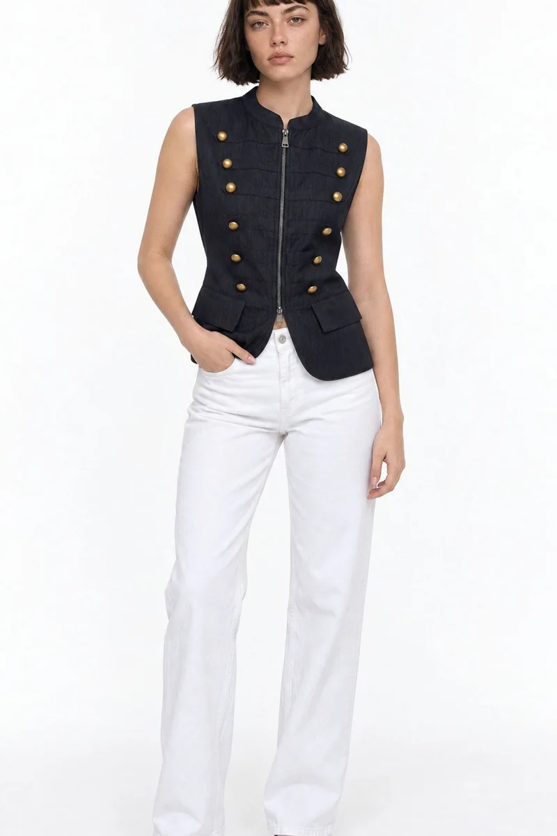 ماغارد MAGARDE Cotton Waistcoat