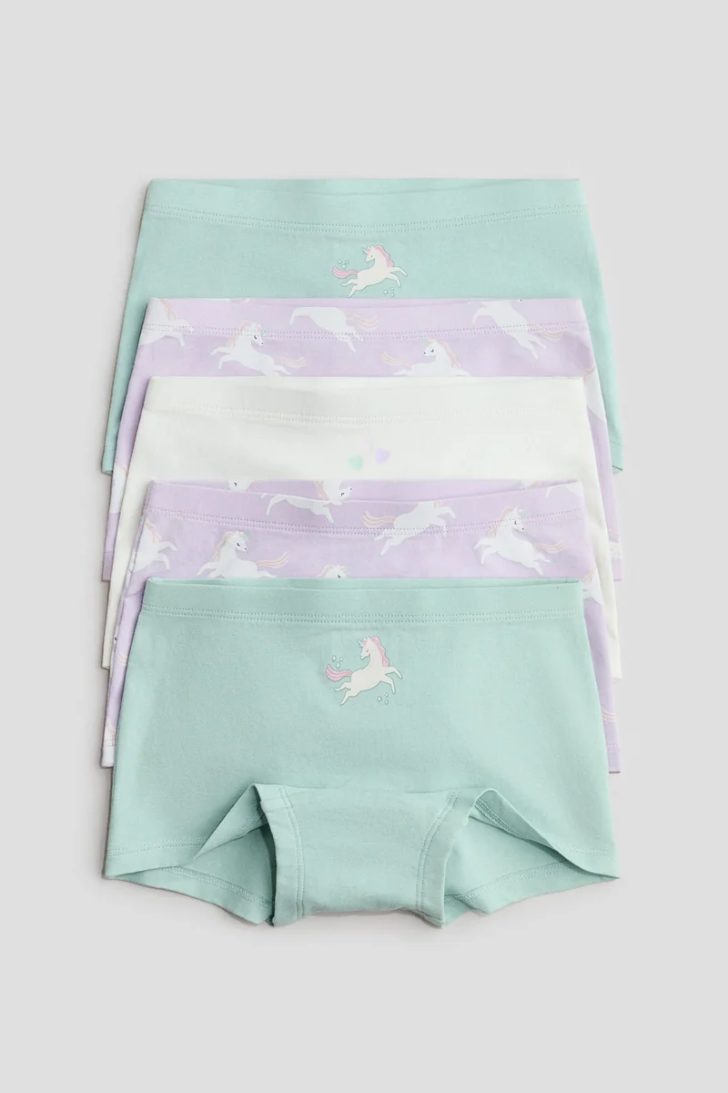 اتش اند ام سراويل داخلية - عبوة من 5 قطع