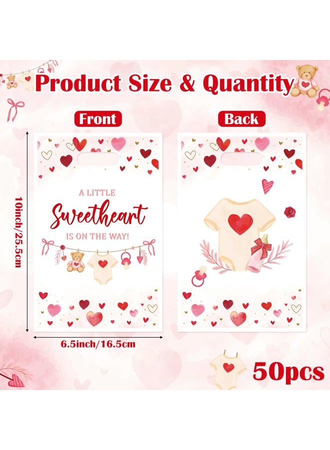 Haooryx Valentine Baby Shower Party Favor Bag - Image 2