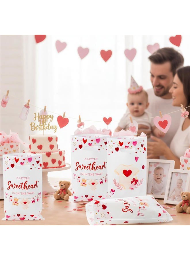 Haooryx Valentine Baby Shower Party Favor Bag - Image 5