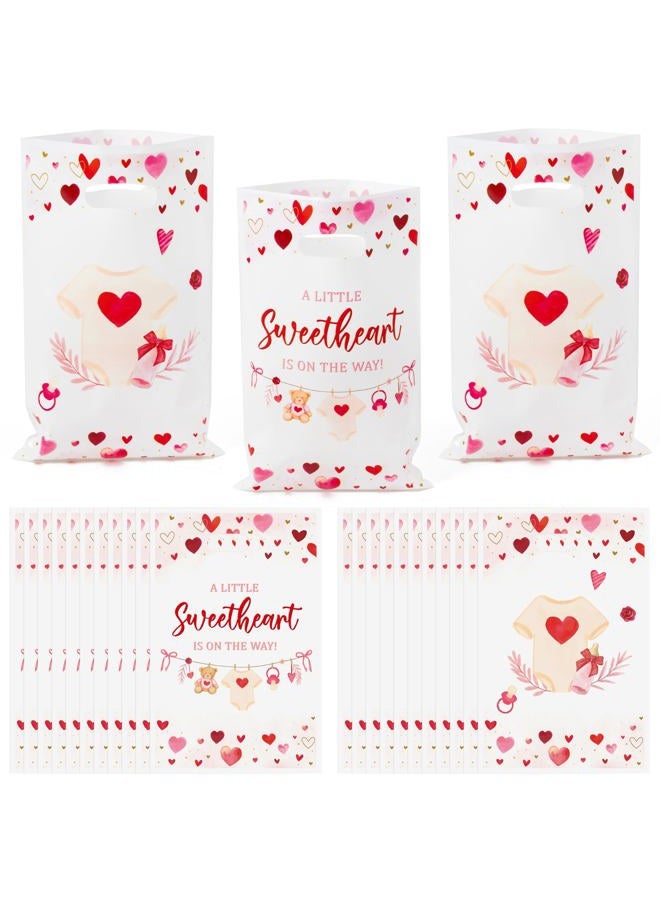 Haooryx Valentine Baby Shower Party Favor Bag - Image 1
