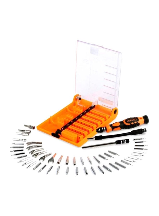 NIBEMINENT 52-In-1 Screwdriver Set Orange/Black/Silver 15.5x11x2.7centimeter  - Image 1