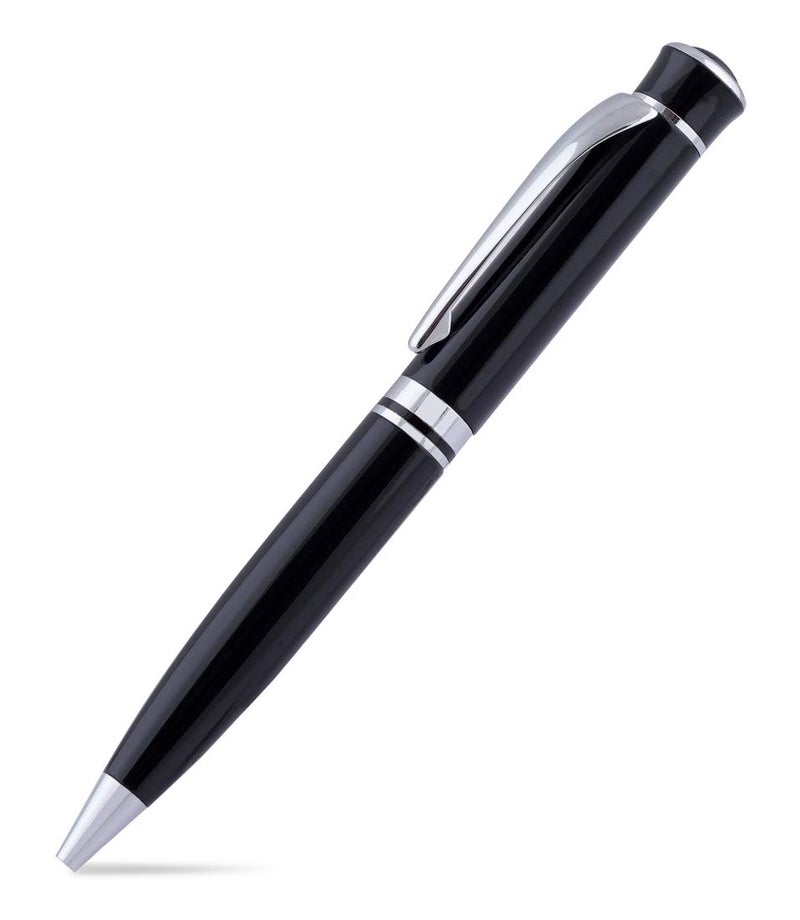 COI Black Full Pen Set with Blue Ink and Executive Use Roller Point Pen. (Nature Black) - Image 3