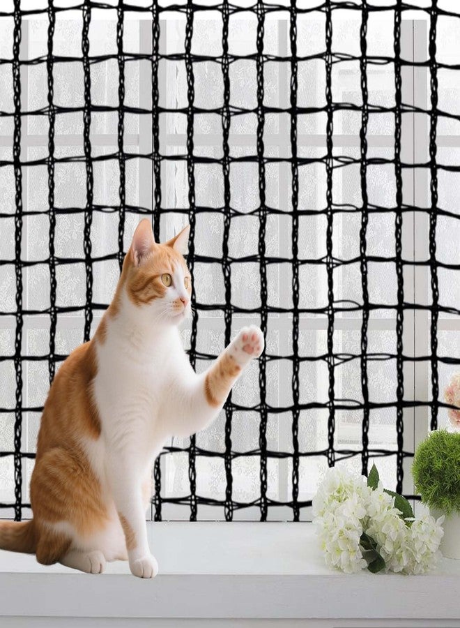 POYEE 10X13FT Cat Netting Balcony Protection Cat Barrier Balcony Safety Mesh Screen for Pets Catio for Apartment Balcony Window Stairs - Image 1