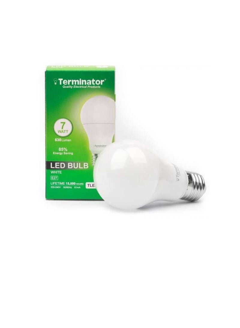 Terminator 7W LED Day Light E27 - Image 2