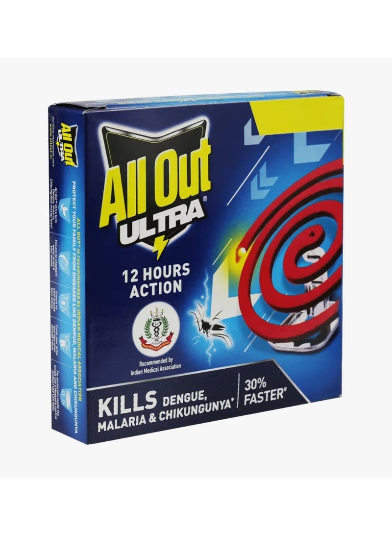 All Out All Out Ultra 12 Hour Action Mosquito Coil 14 Coils (10+4 Free), 1 Stand - Image 5