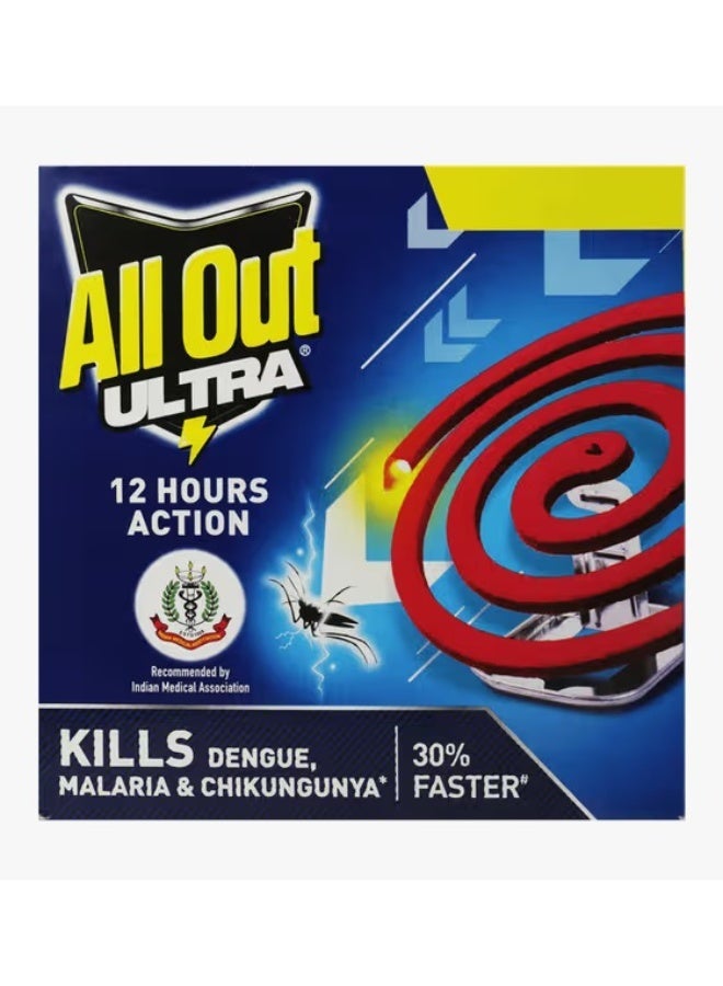 All Out All Out Ultra 12 Hour Action Mosquito Coil 14 Coils (10+4 Free), 1 Stand - Image 2