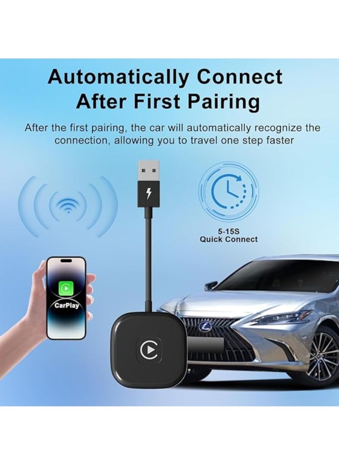 General DashLink CarPlay Wireless Adapter for iPhone |2024 Upgrade|Plug and Play|Convert Wired to Wireless CarPlay|Wireless CarPlay Adapter|Car Play dongle  - Image 3