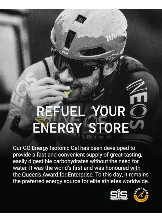Science in Sport GO Isotonic Energy Gel Cherry Box of 30 - Fast Energy Sports Gel for Endurance & Training - Image 4