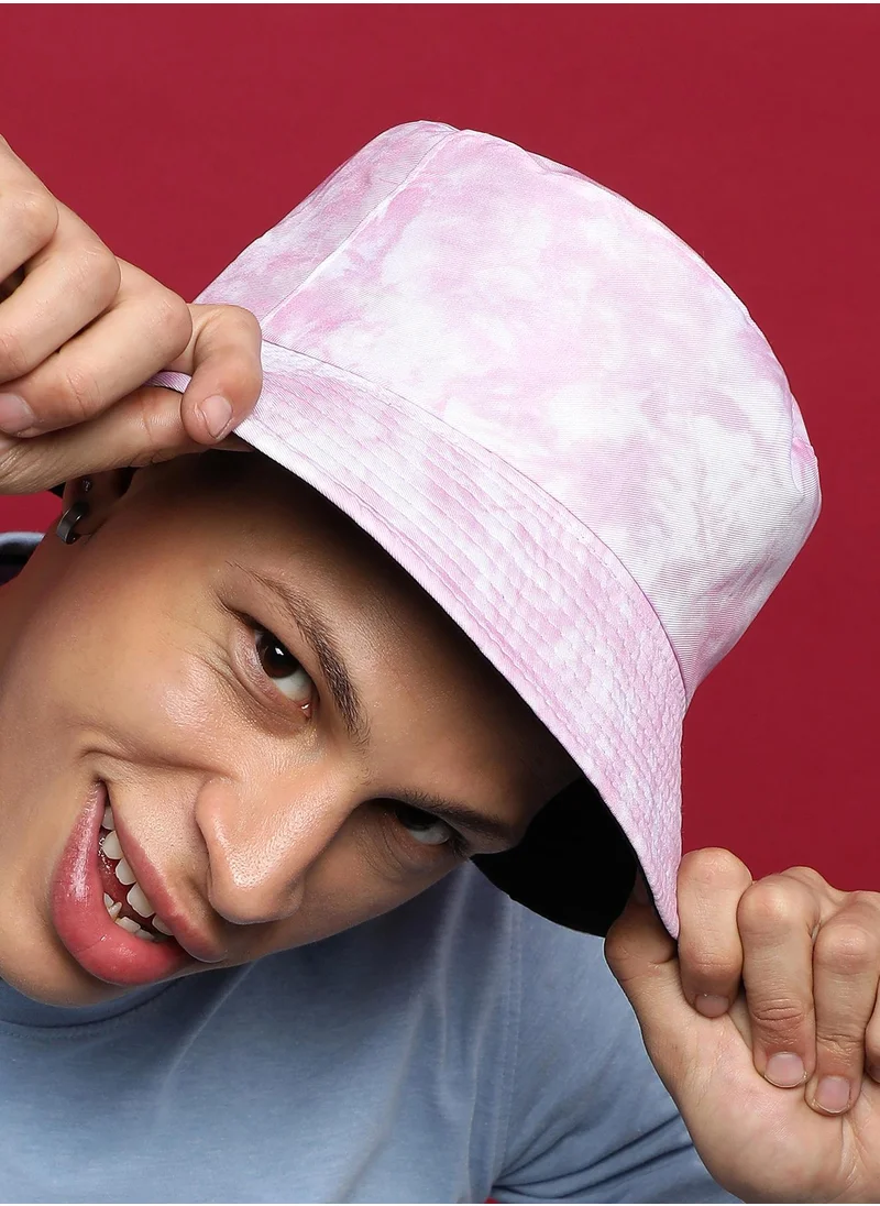 Haute Sauce Pink Tie-Dye Bucket Hat