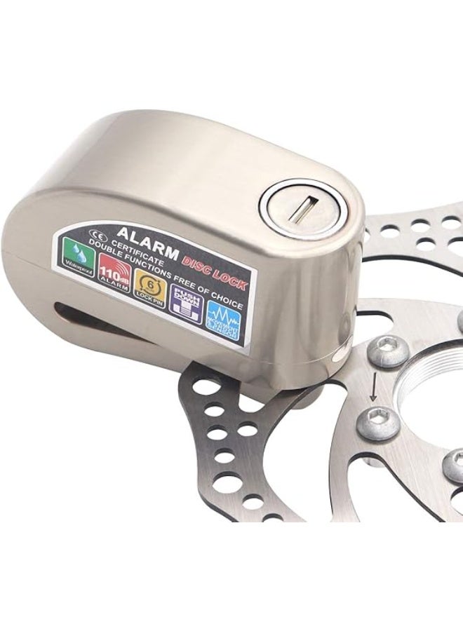 UShop Anti-theft alarm lock for motorcycles, suitable for all motorcycles, waterproof, for disc brakes or clutches, by Yoshop - Image 2