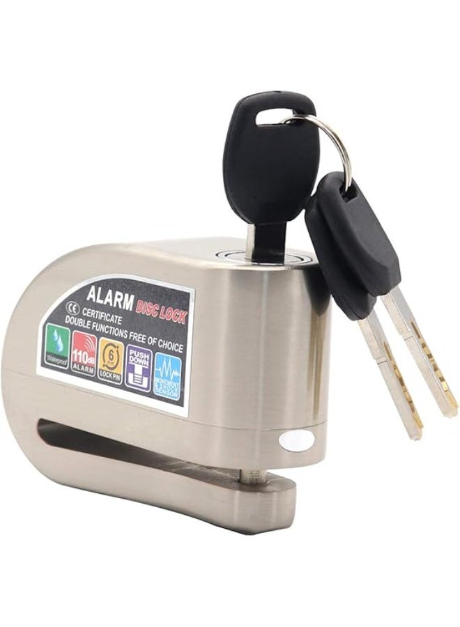 UShop Anti-theft alarm lock for motorcycles, suitable for all motorcycles, waterproof, for disc brakes or clutches, by Yoshop - Image 1