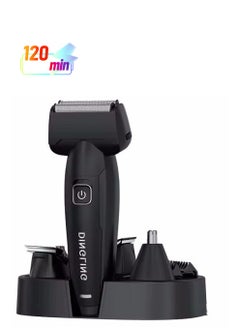 Hair Trimmer for Men Hair Clippers 7 in 1 Set  Electric Razor for Mustache, Body, Face,and Nose