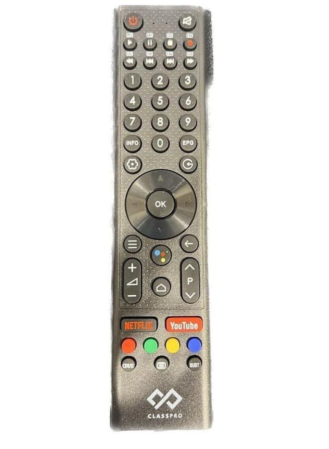 ClassPro Class Pro New Remote Control for Television Black