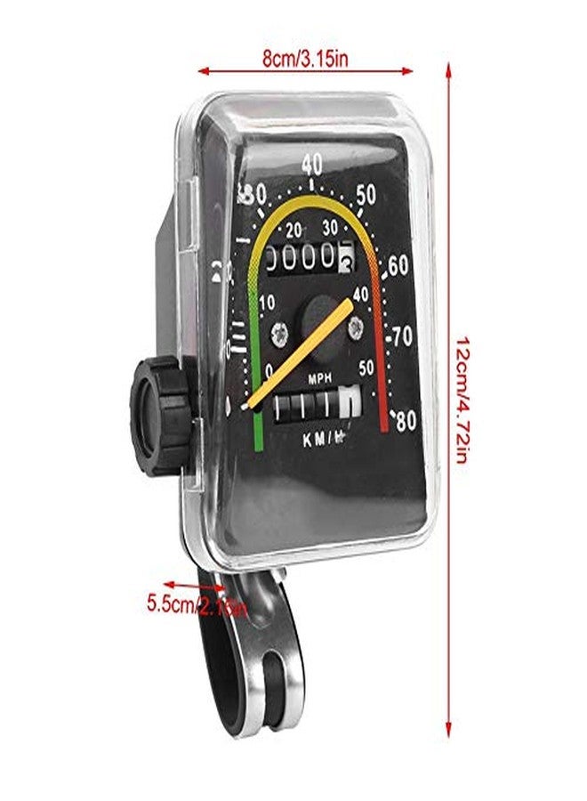 Dilwe Bike Speedometer, Mechanical Cycling Computer Odometer with LCD Display for 27 Inch 27.5 Inch 28 Inch 29 Inch Road Bike - Image 3