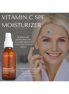 rd alchemy natural products RD Alchemy - Natural & Organic Vitamin C SPF 30 Moisturizing Mineral Sunscreen. Non-Nano Zinc & Titanium - Lightweight Non Greasy SPF for Face - Skincare for Professionals & Estheticians.  - Image 2