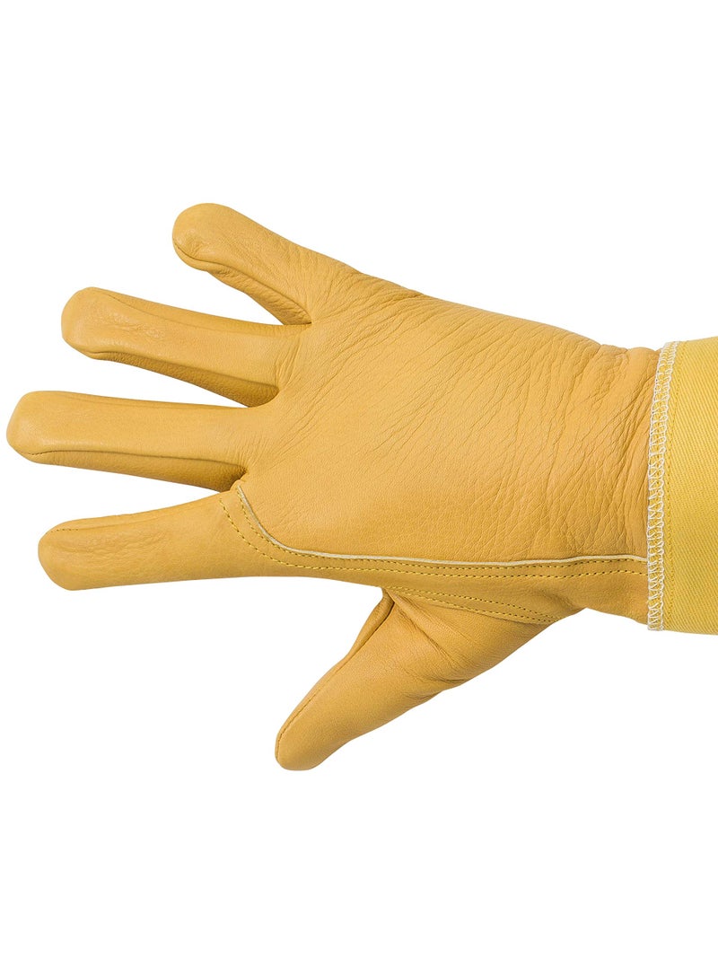 Humble Bee 113 Cowhide Beekeeping Gloves with Reinforced Cuffs - Image 2