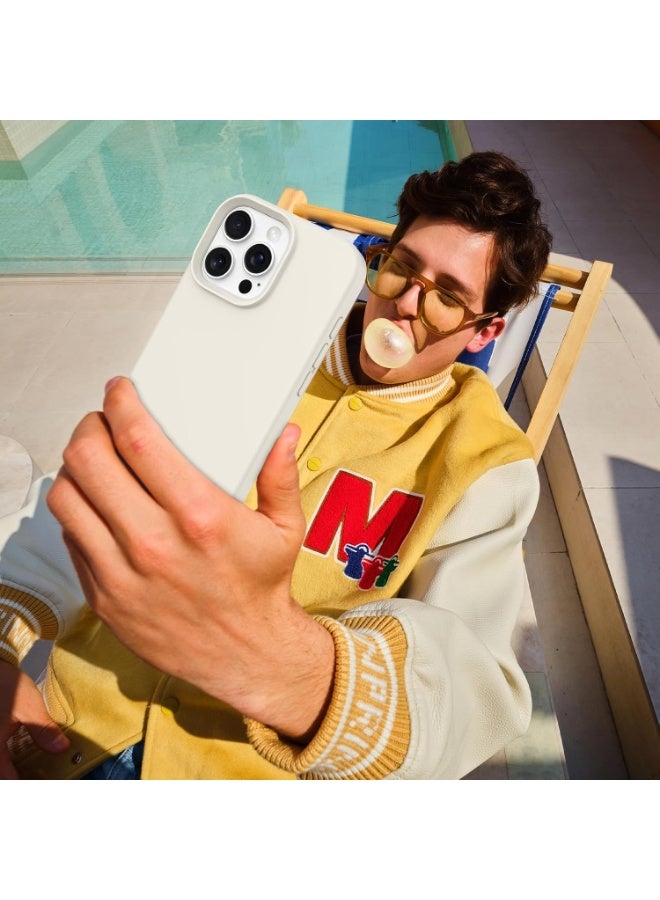 منتقي iPhone 15 Silicone Case – Soft Touch Original Slim Fit Shockproof Case with Camera Protection, Anti-Scratch Silicone Gel Cover Compatible with iPhone 15 6.1 Inch - Image 2