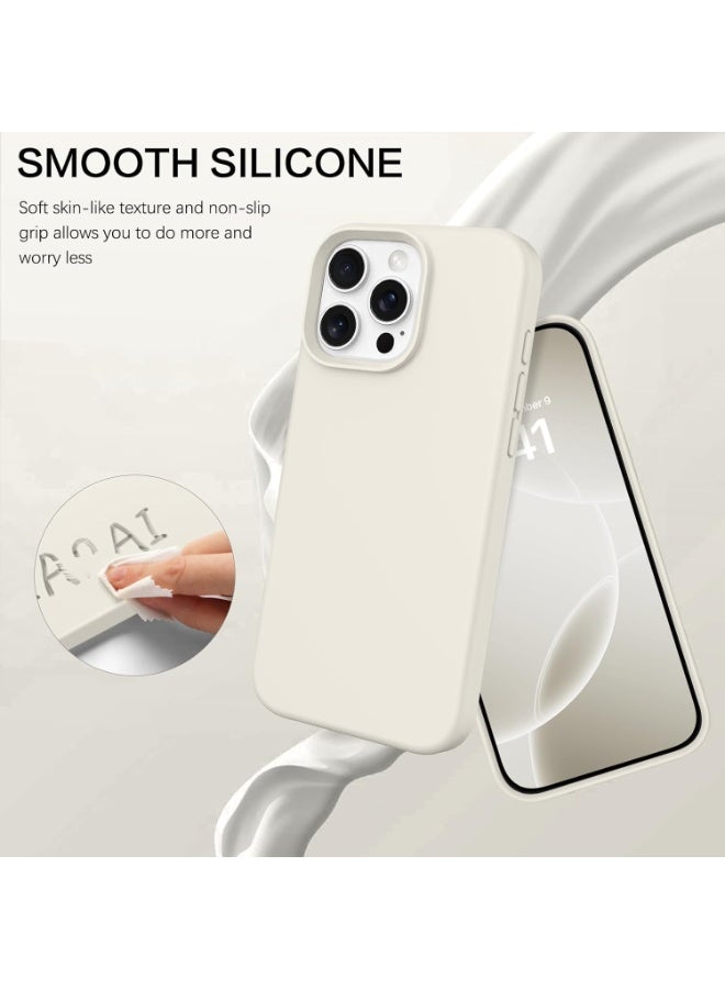 منتقي iPhone 15 Silicone Case – Soft Touch Original Slim Fit Shockproof Case with Camera Protection, Anti-Scratch Silicone Gel Cover Compatible with iPhone 15 6.1 Inch - Image 5