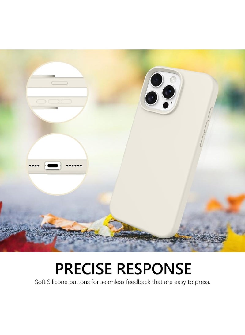 منتقي iPhone 15 Silicone Case – Soft Touch Original Slim Fit Shockproof Case with Camera Protection, Anti-Scratch Silicone Gel Cover Compatible with iPhone 15 6.1 Inch - Image 3