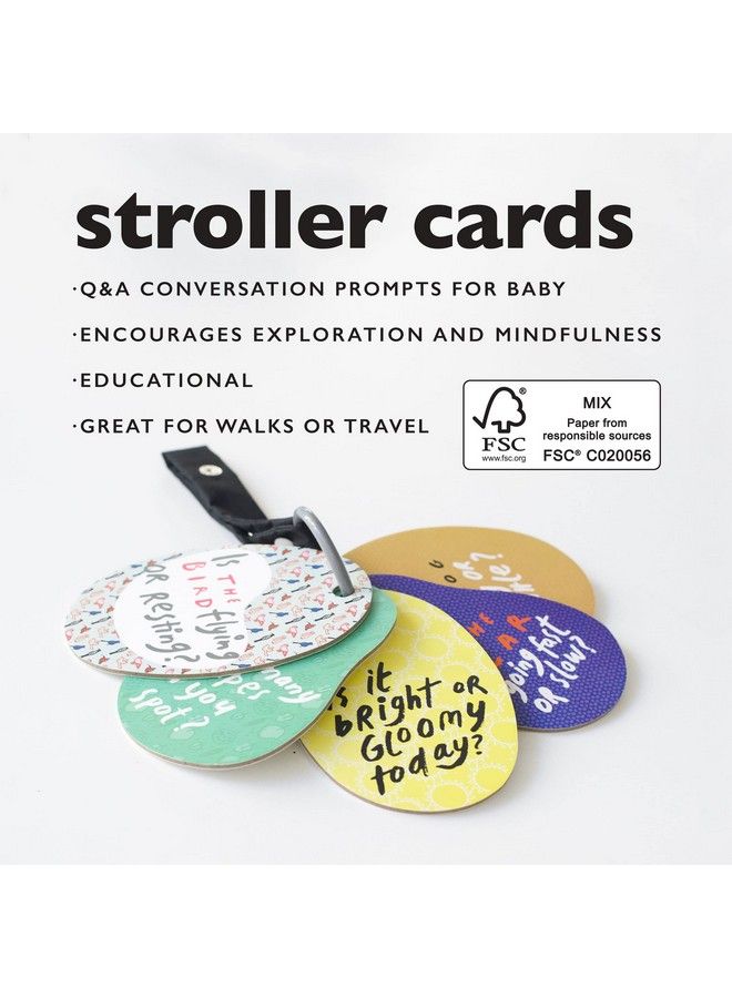 Wee Gallery Stroller Cards I See On A Walk Identification Travel Activity For Babies And Toddlers With Snap On Strap For Walks Car Seat Bag Stroller  - Image 5