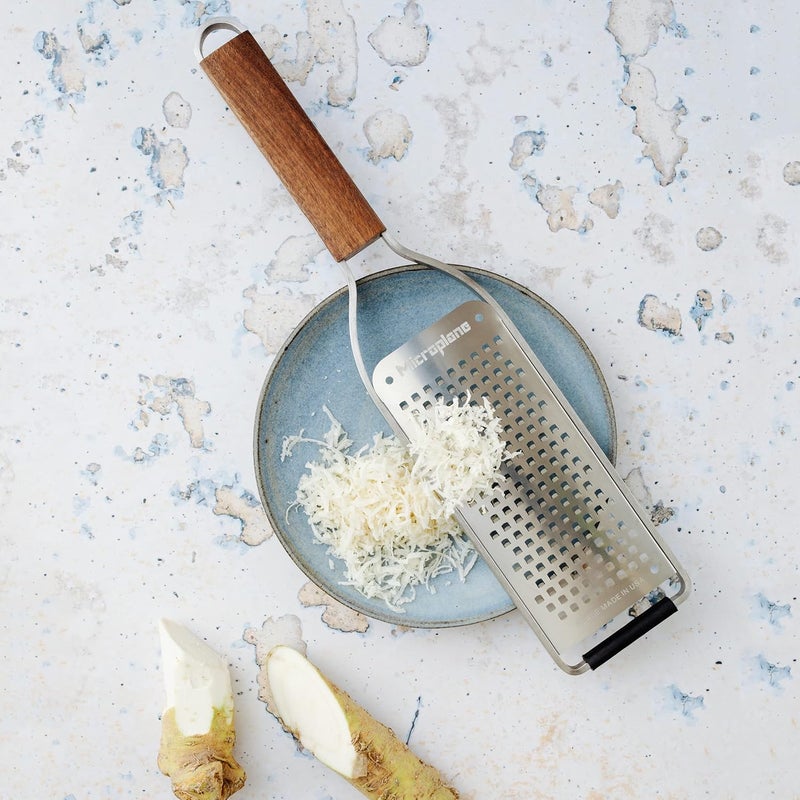 Microplane Kitchen Grater Coarse for Cheese, Carrot, Ginger, Coconut, Nuts and Horseradish with Stainless Steel Blades - Made in USA - Image 5