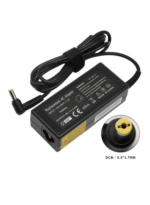 الكمبيوتر المحمول أيسر محول الطاقة للكمبيوتر المحمول 19V3.42A.65W.5.5*1.7