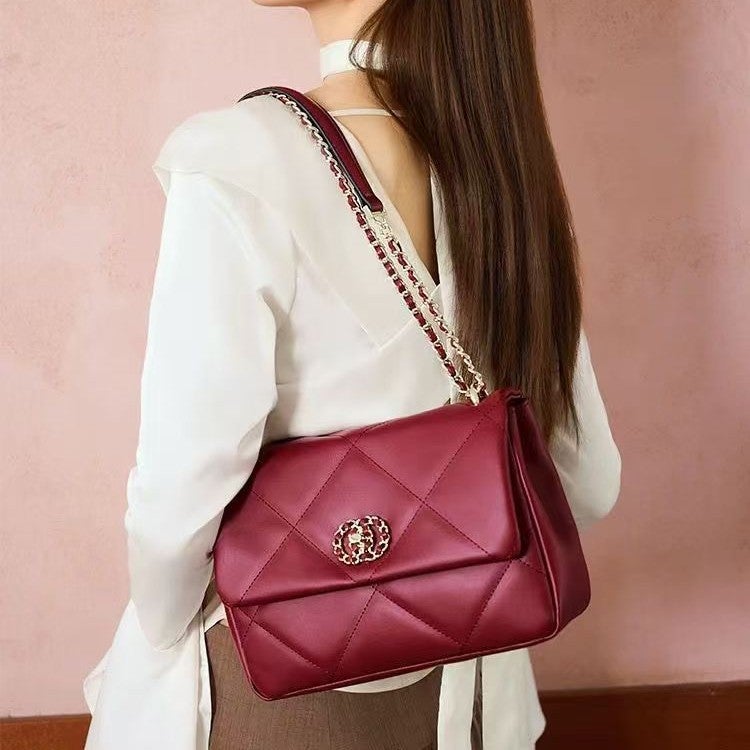 Bag Crossbody Chain Women'S Bag Large Capacity High-End Wedding Bride Bag Niche Retro - Image 1