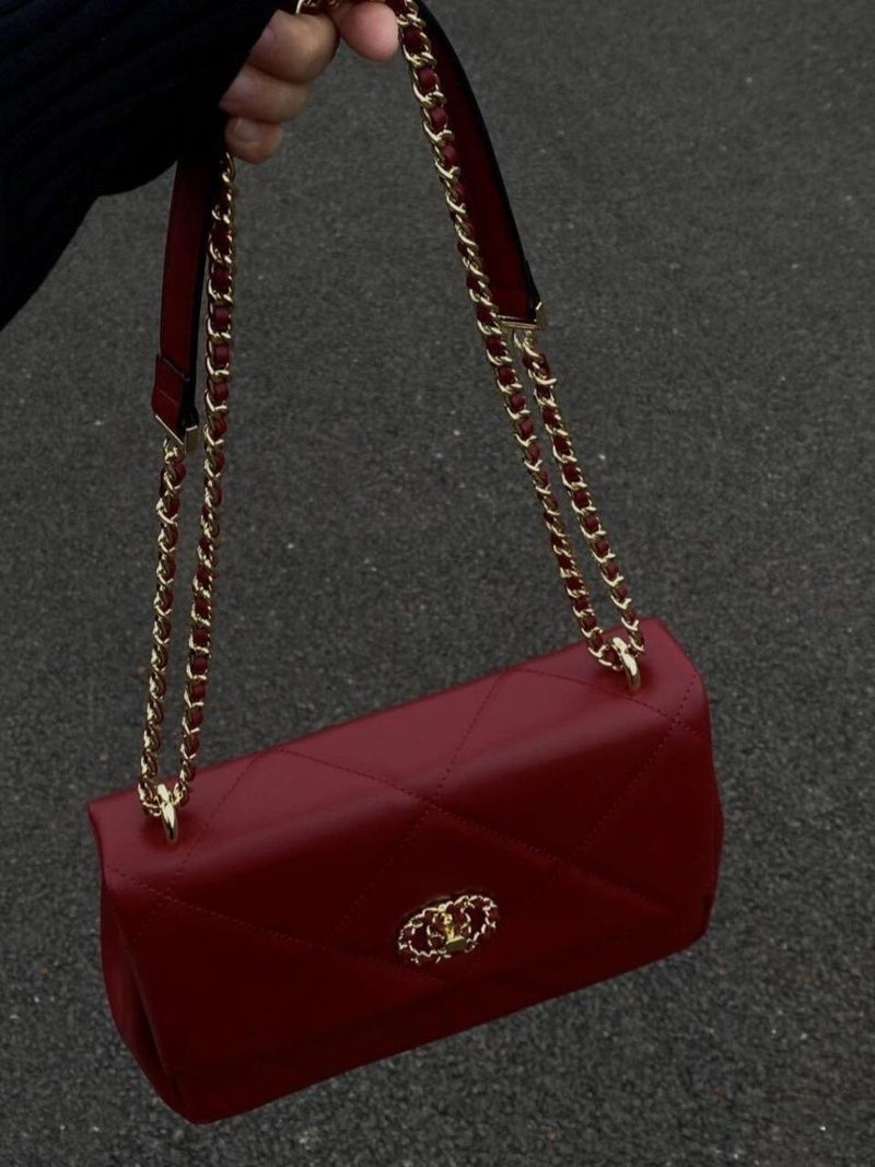Bag Crossbody Chain Women'S Bag Large Capacity High-End Wedding Bride Bag Niche Retro - Image 5