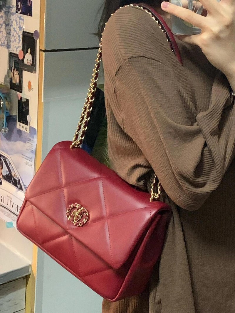 Bag Crossbody Chain Women'S Bag Large Capacity High-End Wedding Bride Bag Niche Retro - Image 2