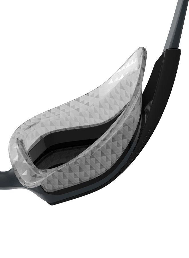speedo نظارات سباحة Aquapulse Pro Mirror باللون الرمادي - Image 5