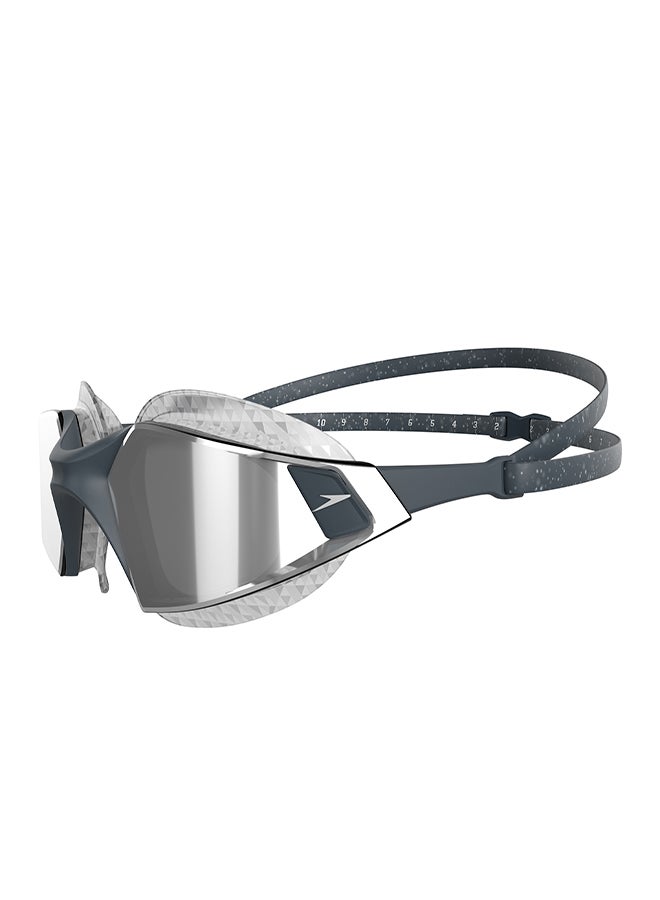speedo نظارات سباحة Aquapulse Pro Mirror باللون الرمادي - Image 3
